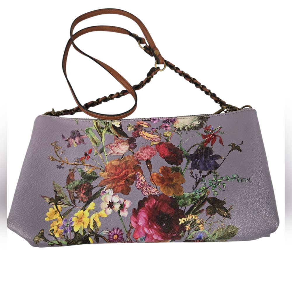 NWOT Elliot Lucca Floral Crossbody Bag